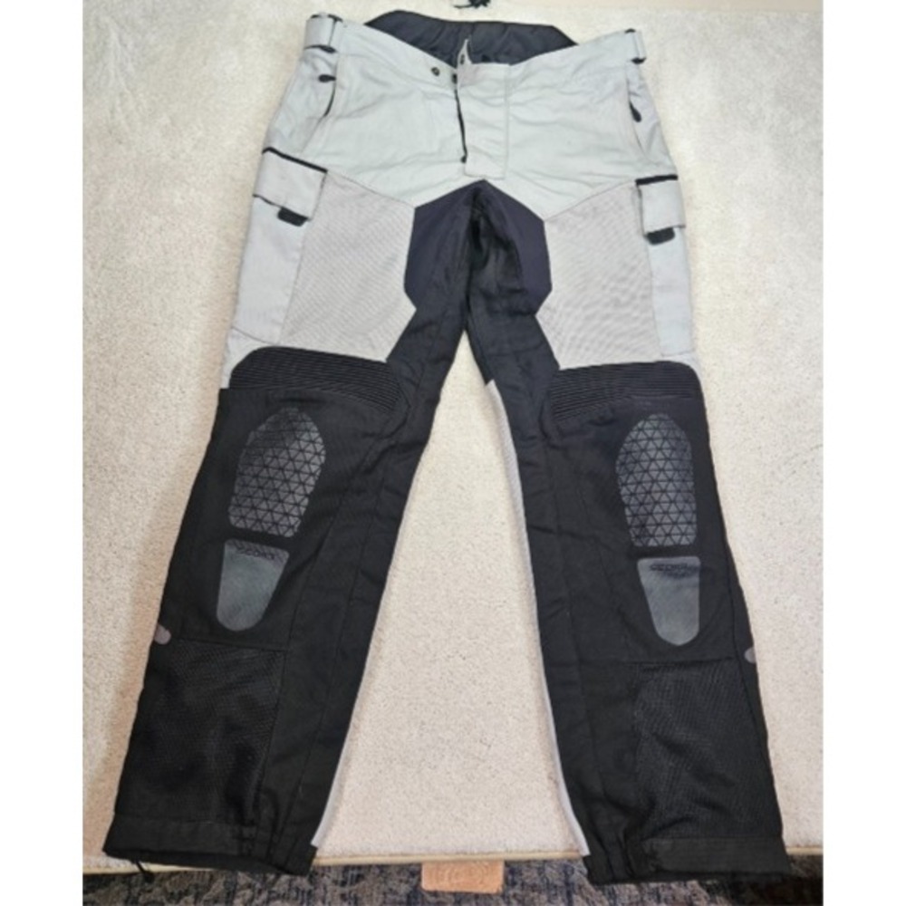Sedici Alexi/Alexi 2 Style Motorcycle Pants AXIAL Armor Gray Black XL Protection